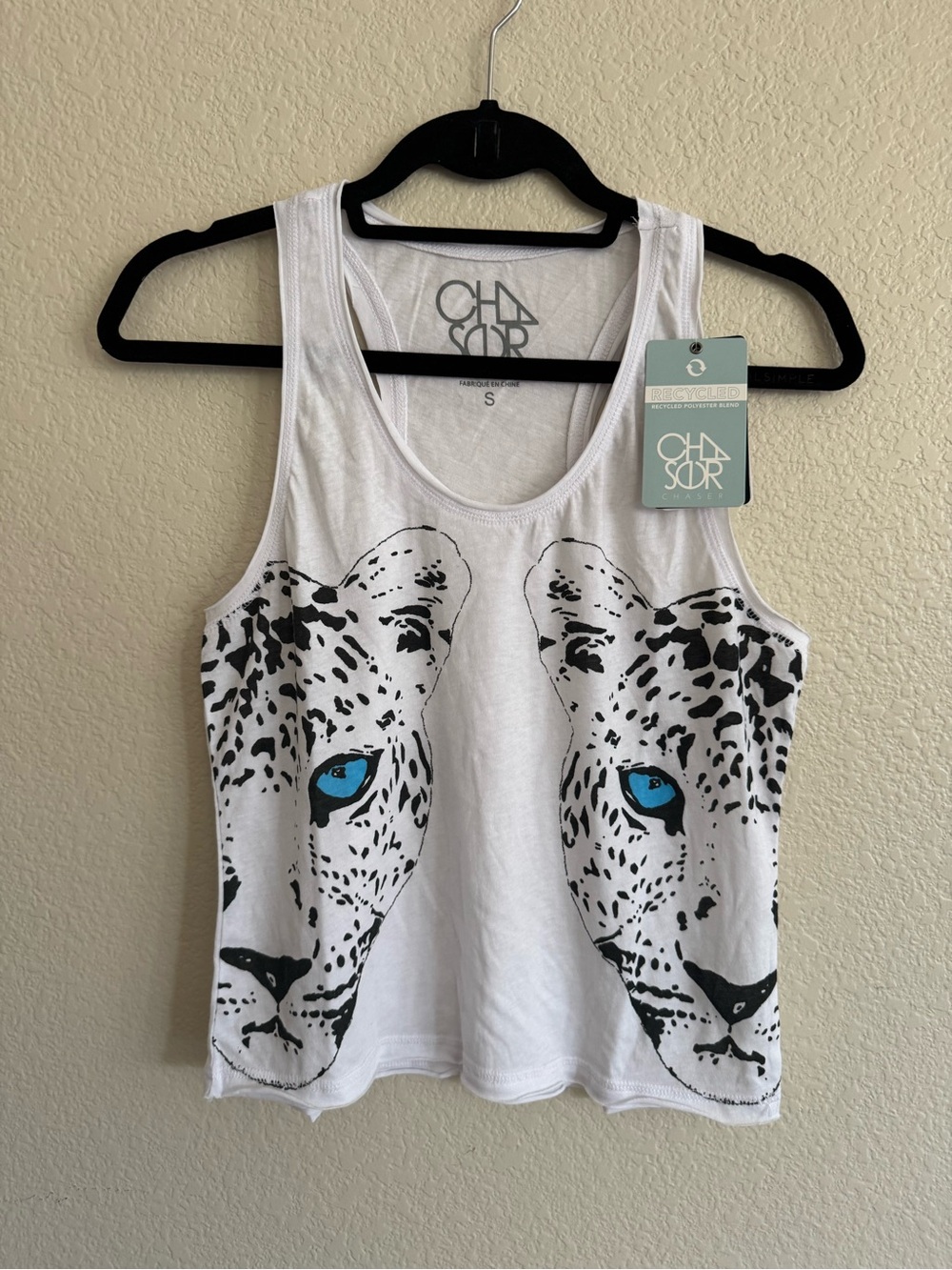 Chaser NWT Leopard tank -small